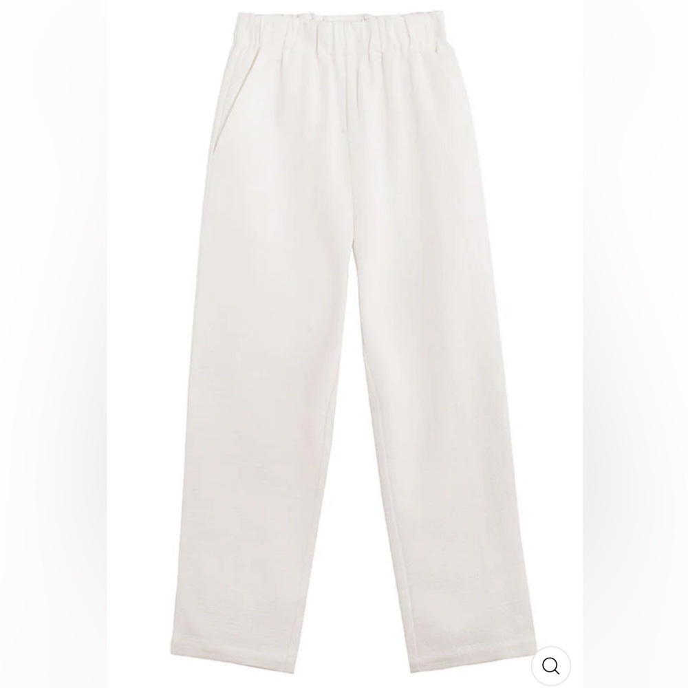 LF Markey Pants Womens 4 Wendell Trouser White Slacks Casual Ladies